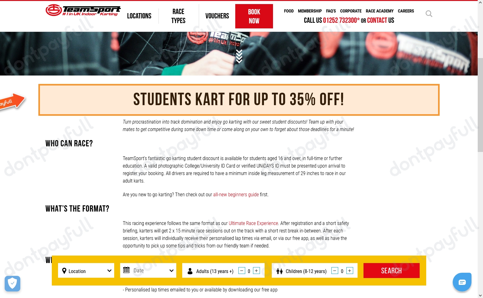 35 Off TeamSport Go Karting Coupon, Promo Code Jan 2023