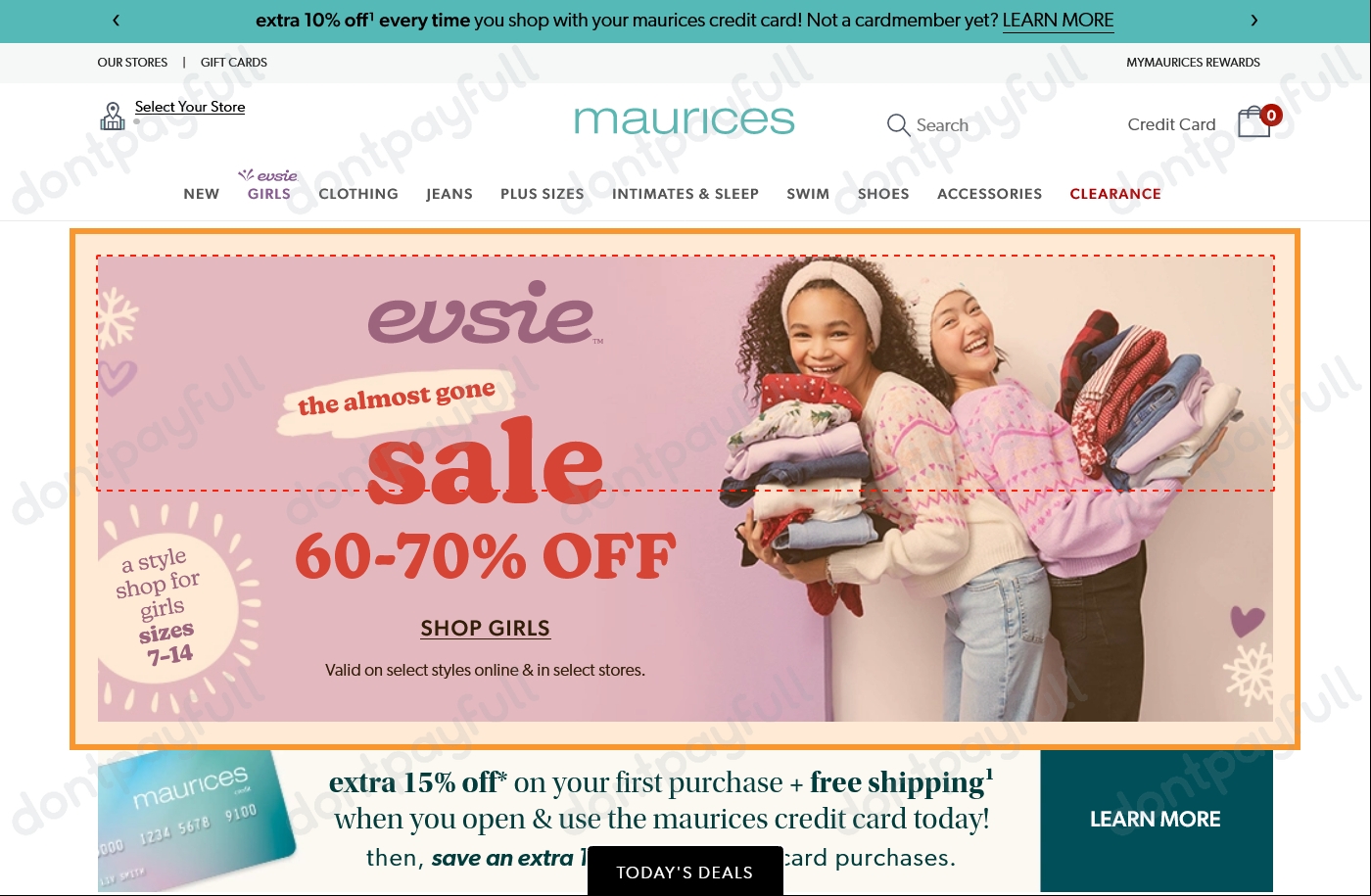 80 Off Maurices Coupon, Promo Codes January 2025