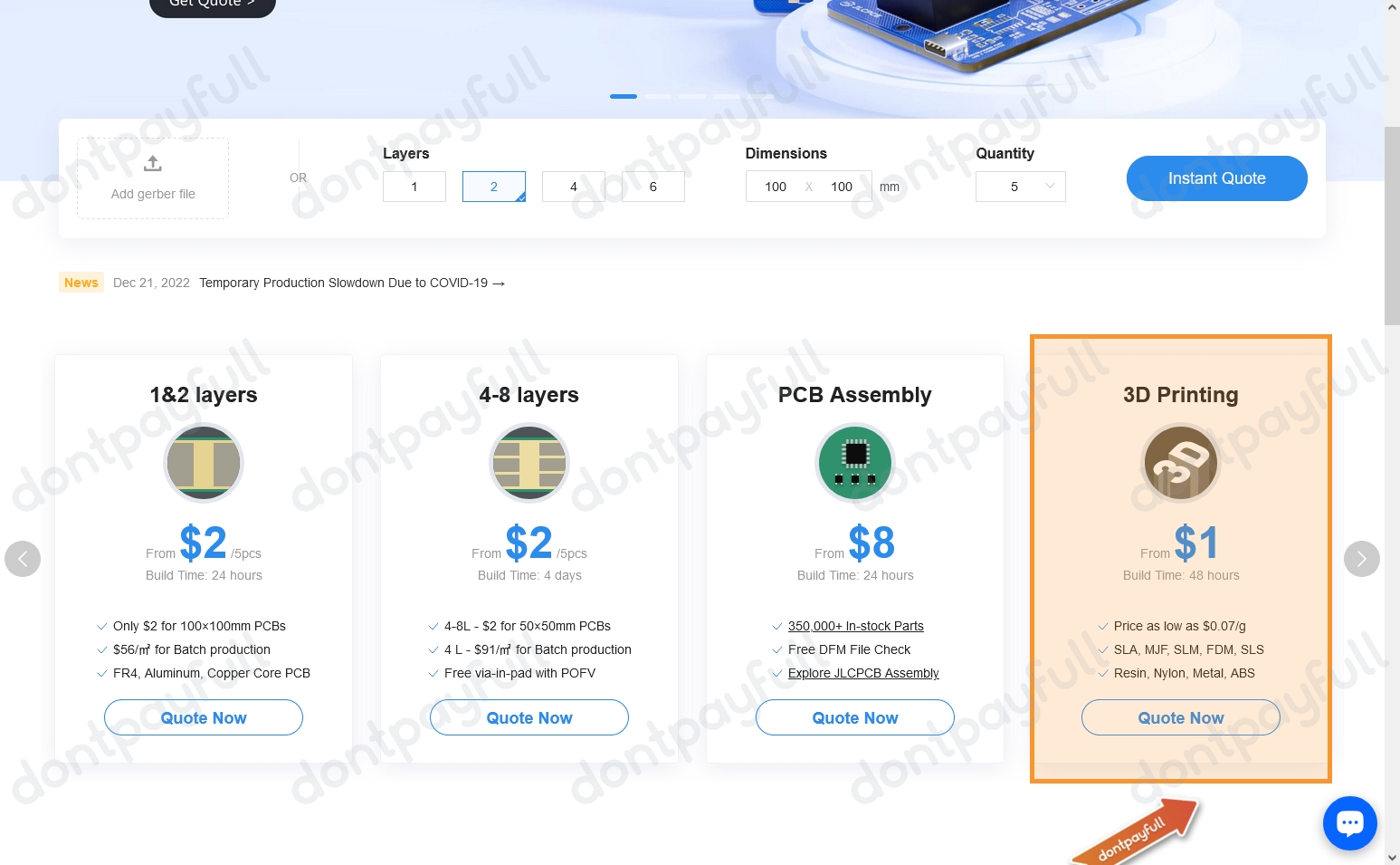 $9 Off JLCPCB Promo Code, Coupons - June 2023