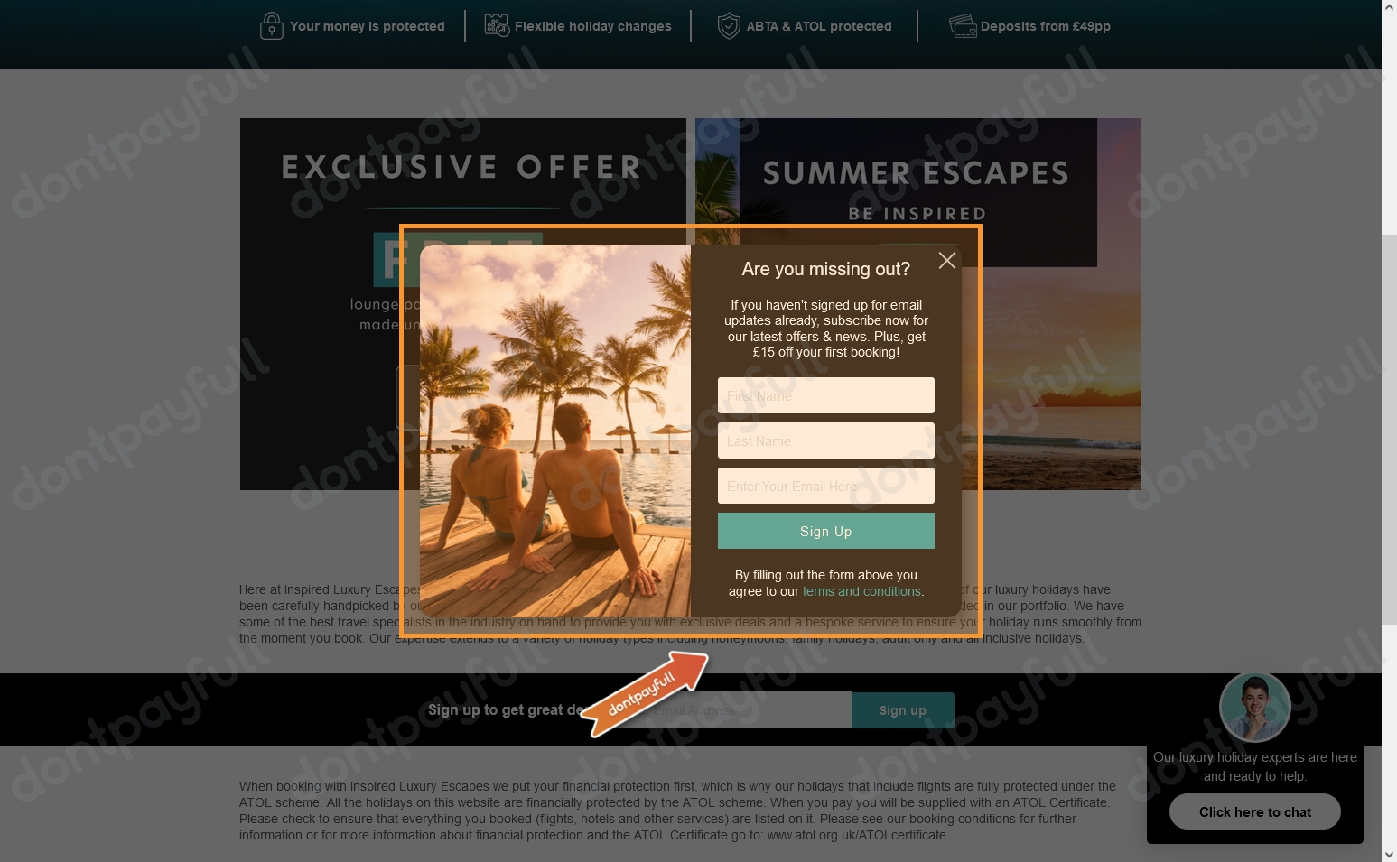 Inspired Luxury Escapes Coupons £15 Off Promo Code 2024