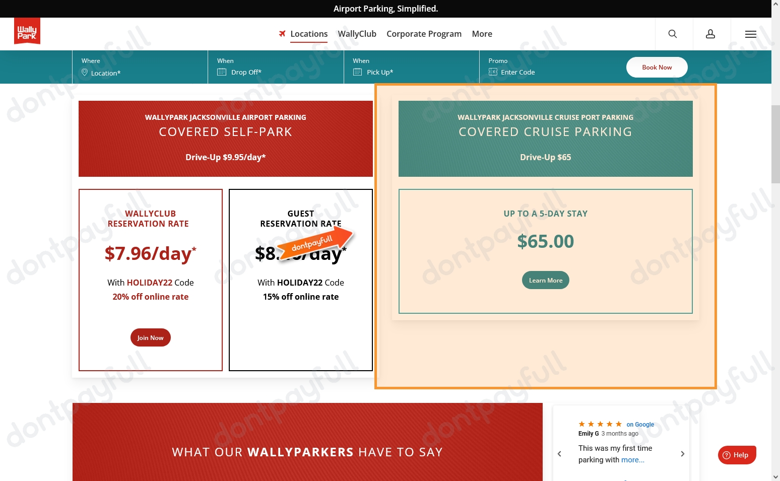 50 Off WallyPark Promo Code, Coupons August 2023