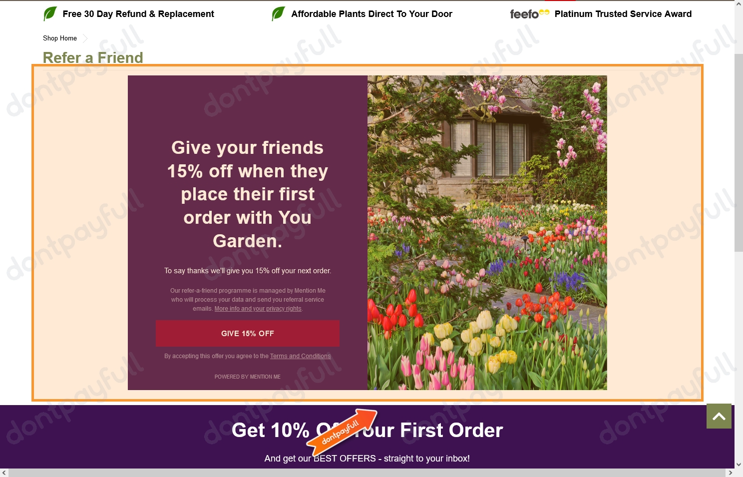 You Garden Discount Codes Get 50 OFF in October 2024