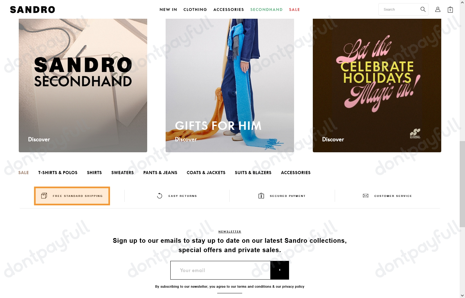 55 Off Sandro Paris PROMO CODE 22 Active October 2023