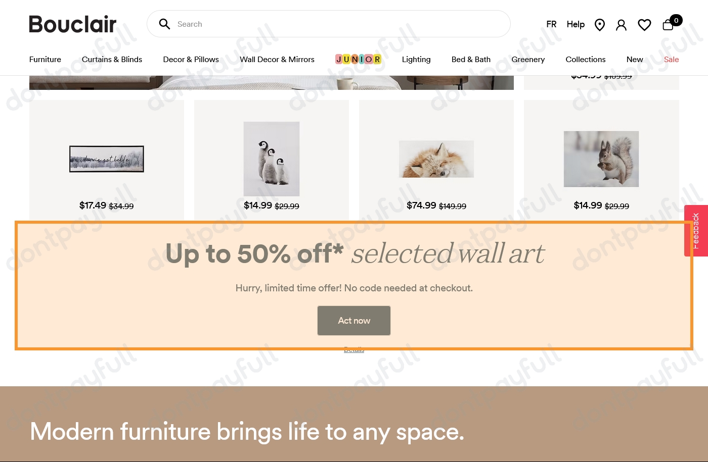 70 Off Bouclair Coupon Codes, Coupons September 2024