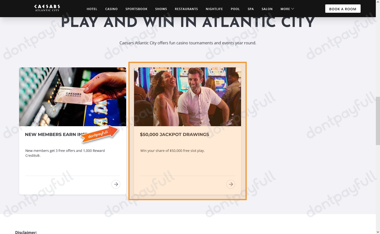 30 Off Tropicana Atlantic City Promo Code, Discount Codes