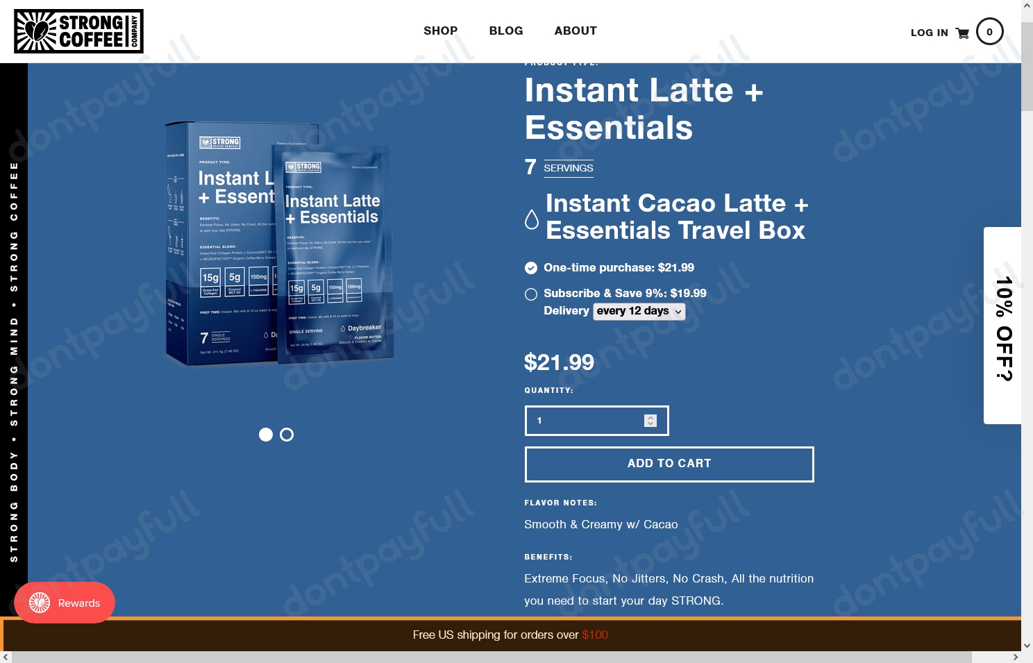 Strong Coffee Company Coupons (20 Discount) Sep 2024