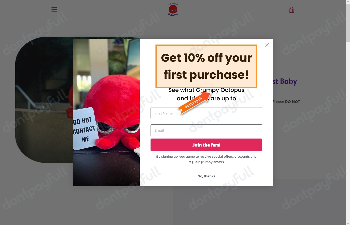 10 Off Grumpy Octopus DISCOUNT CODE ⇨ June 2024