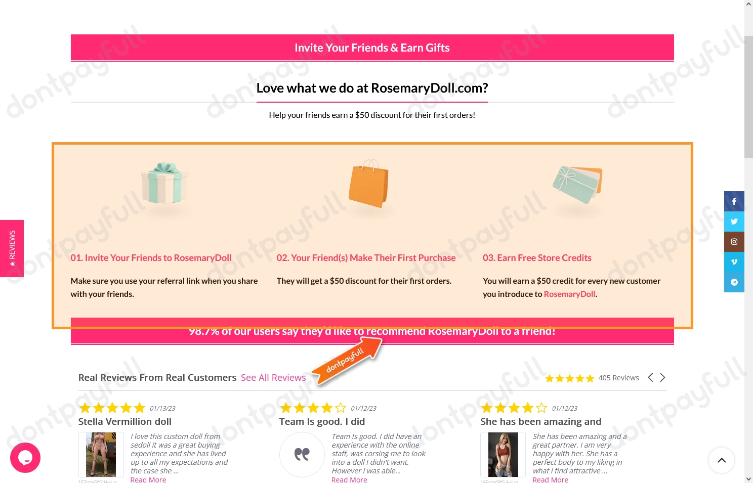 32 Off RosemaryDoll COUPONS ⇨ September 2024