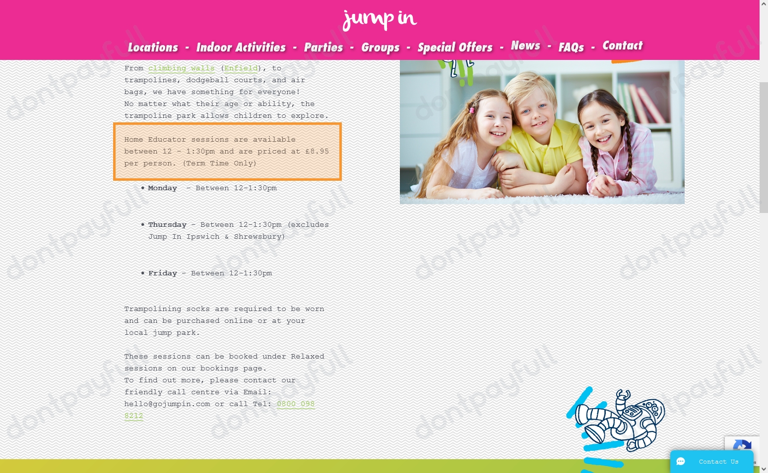 20 Off Jump In DISCOUNT CODES ⇨ September 2024