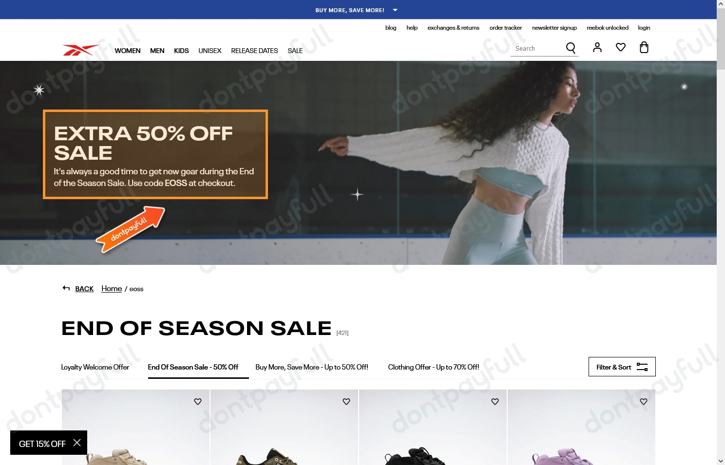 Reebok Promo Codes 50 Off Coupon Codes Sept. 2024