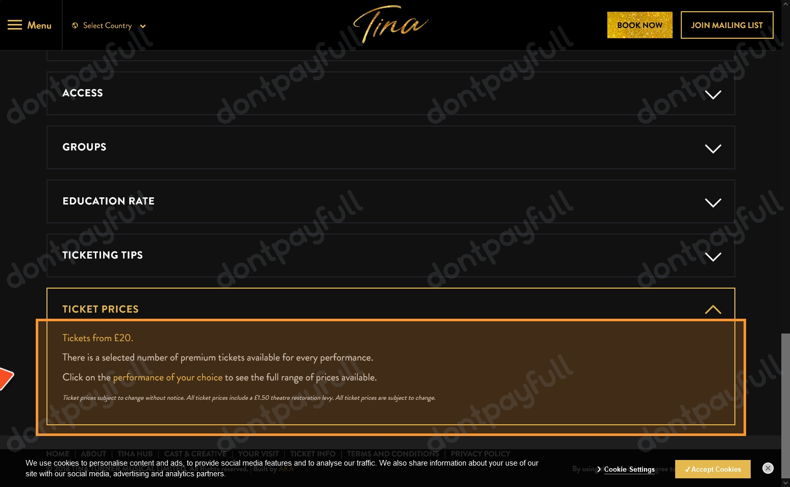 2 Tina the Musical Promo Codes, Discount Codes Sep 2024