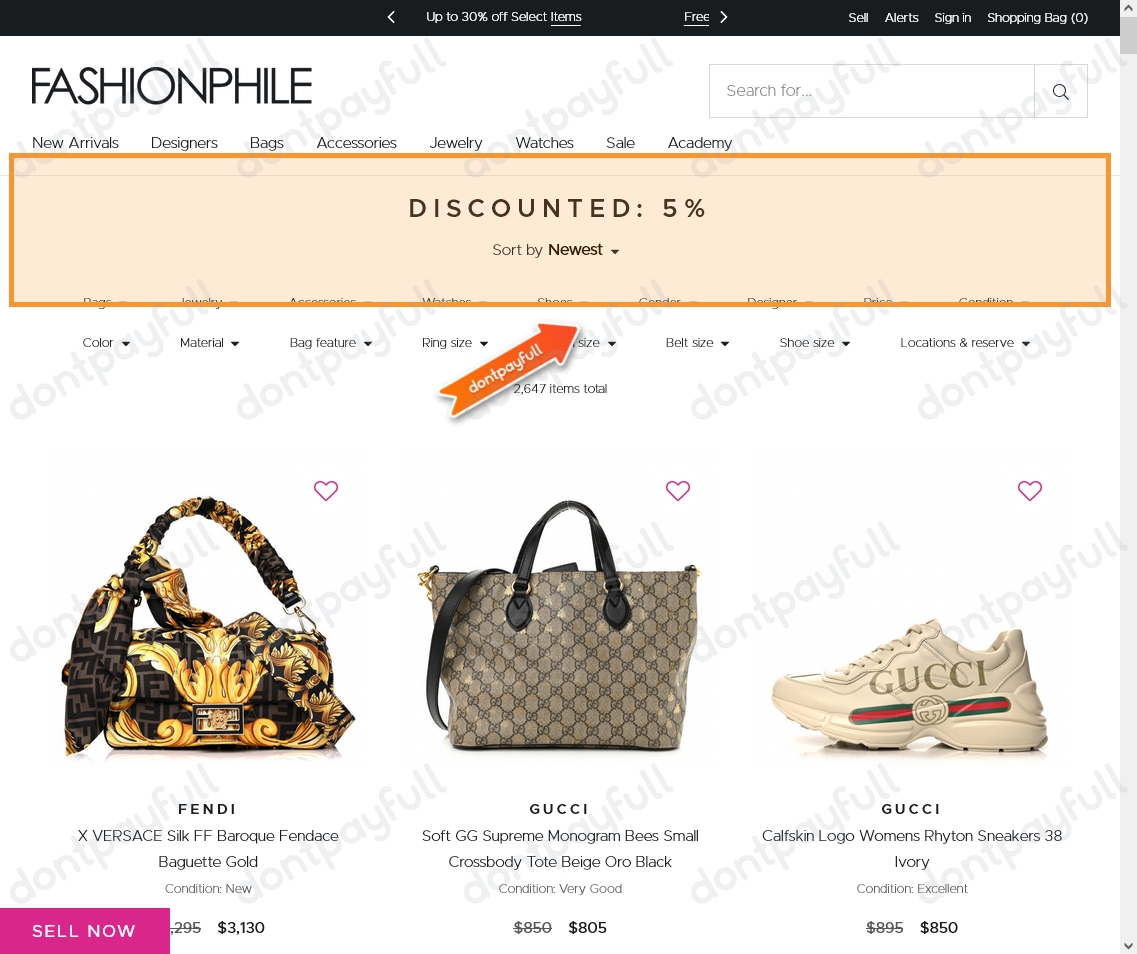 50 Off Fashionphile Coupon, Coupon Codes July 2025