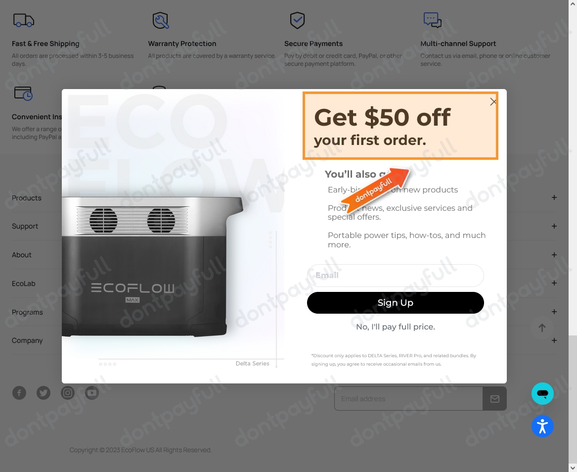 55 Off EcoFlow Discount Code Coupon Codes June 2023
