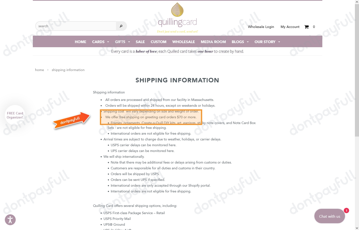 10 Off Quilling Card DISCOUNT CODES September 2024