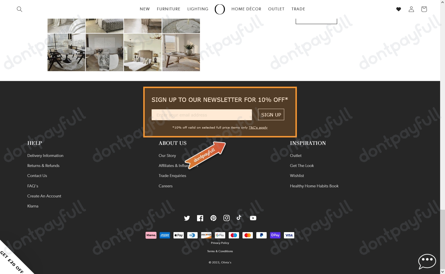 Olivia's Discount Codes 20 OFF October 2024