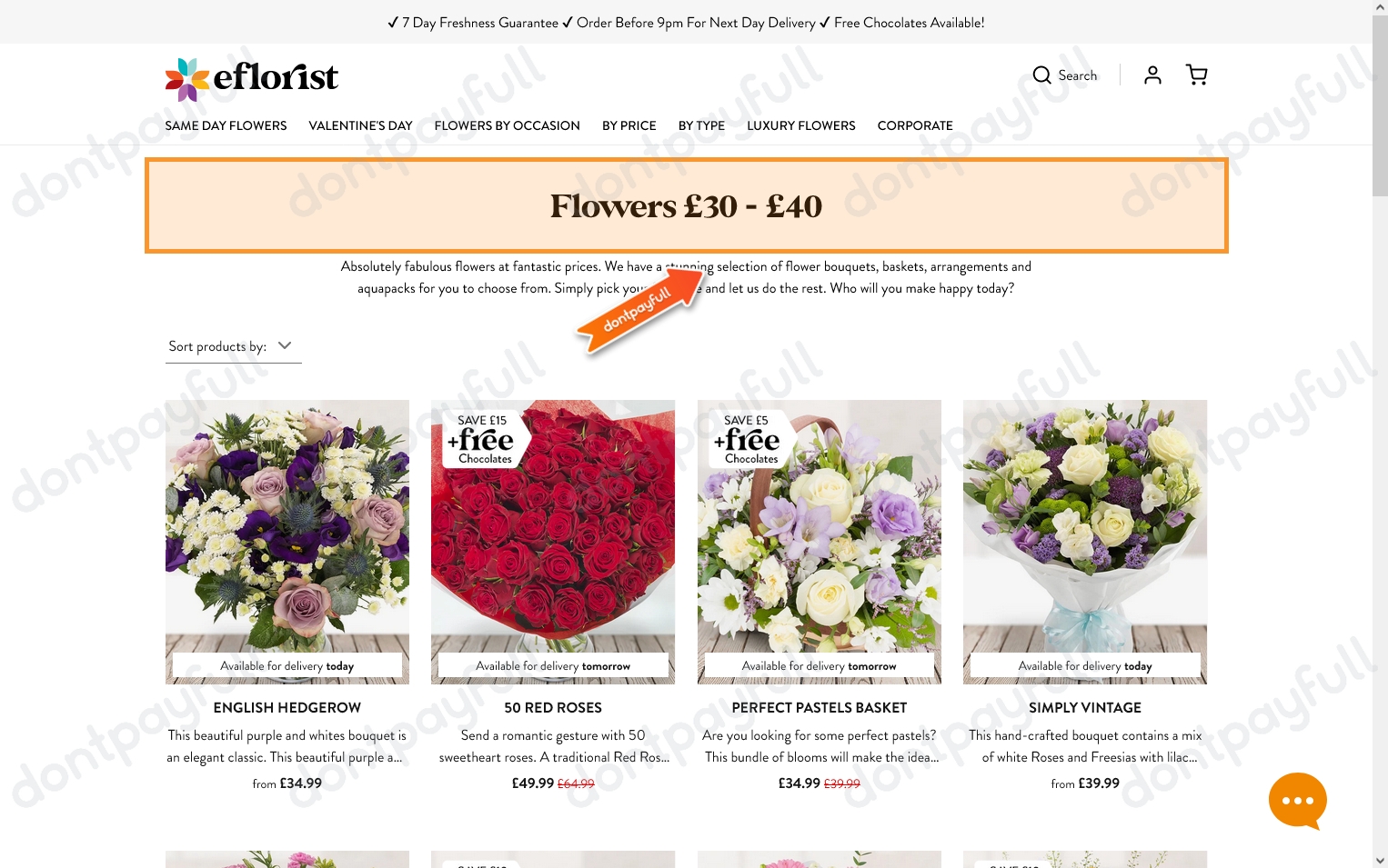 40 Off eFlorist UK DISCOUNT CODE ⇨ January 2024