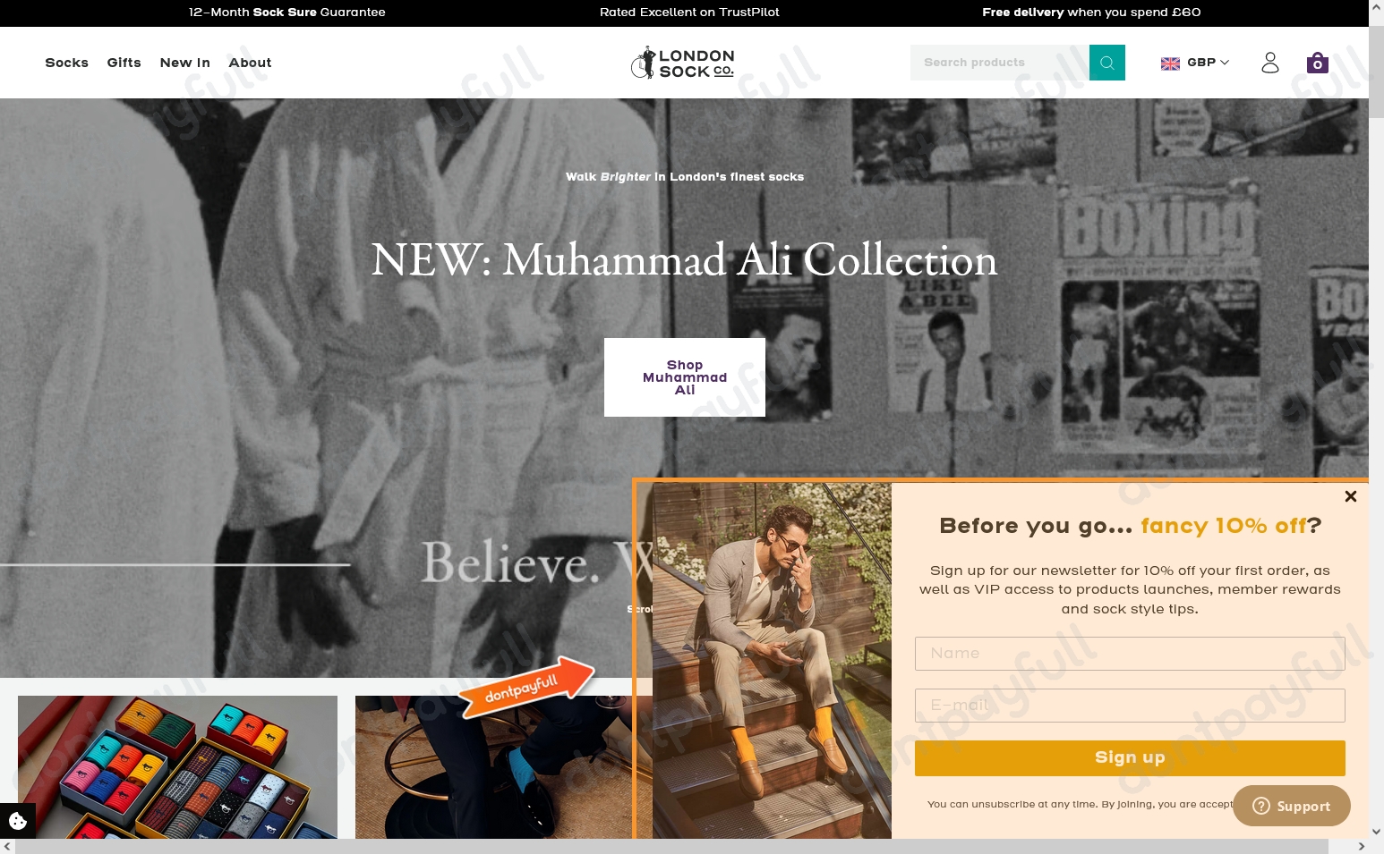 60 Off London Sock Company Discount Codes August 2024