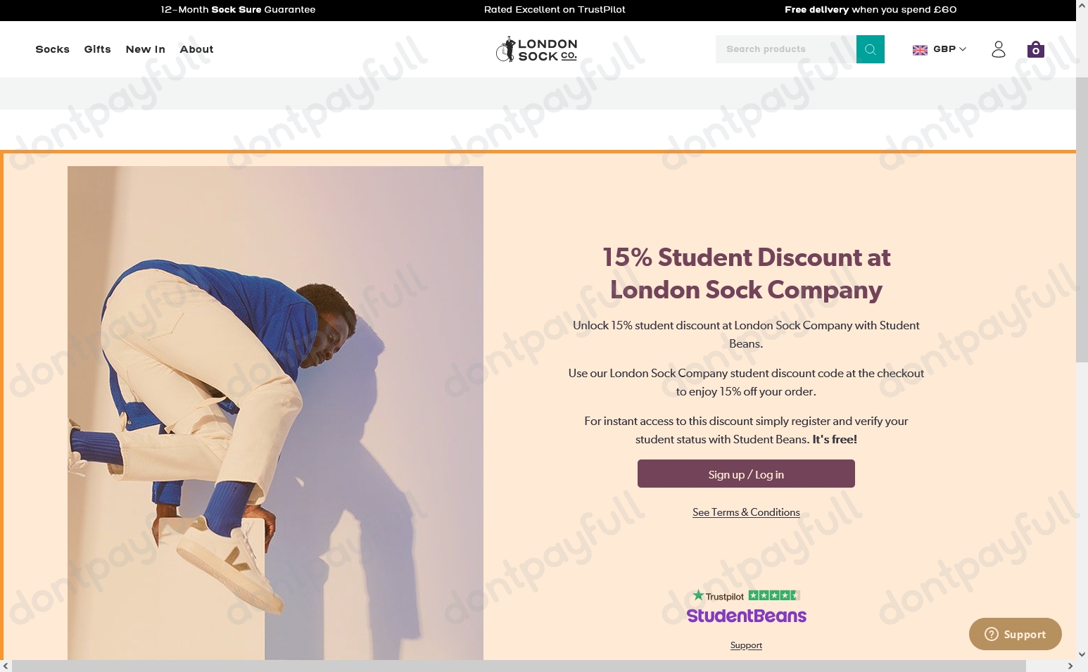 60 Off London Sock Company Discount Codes August 2024