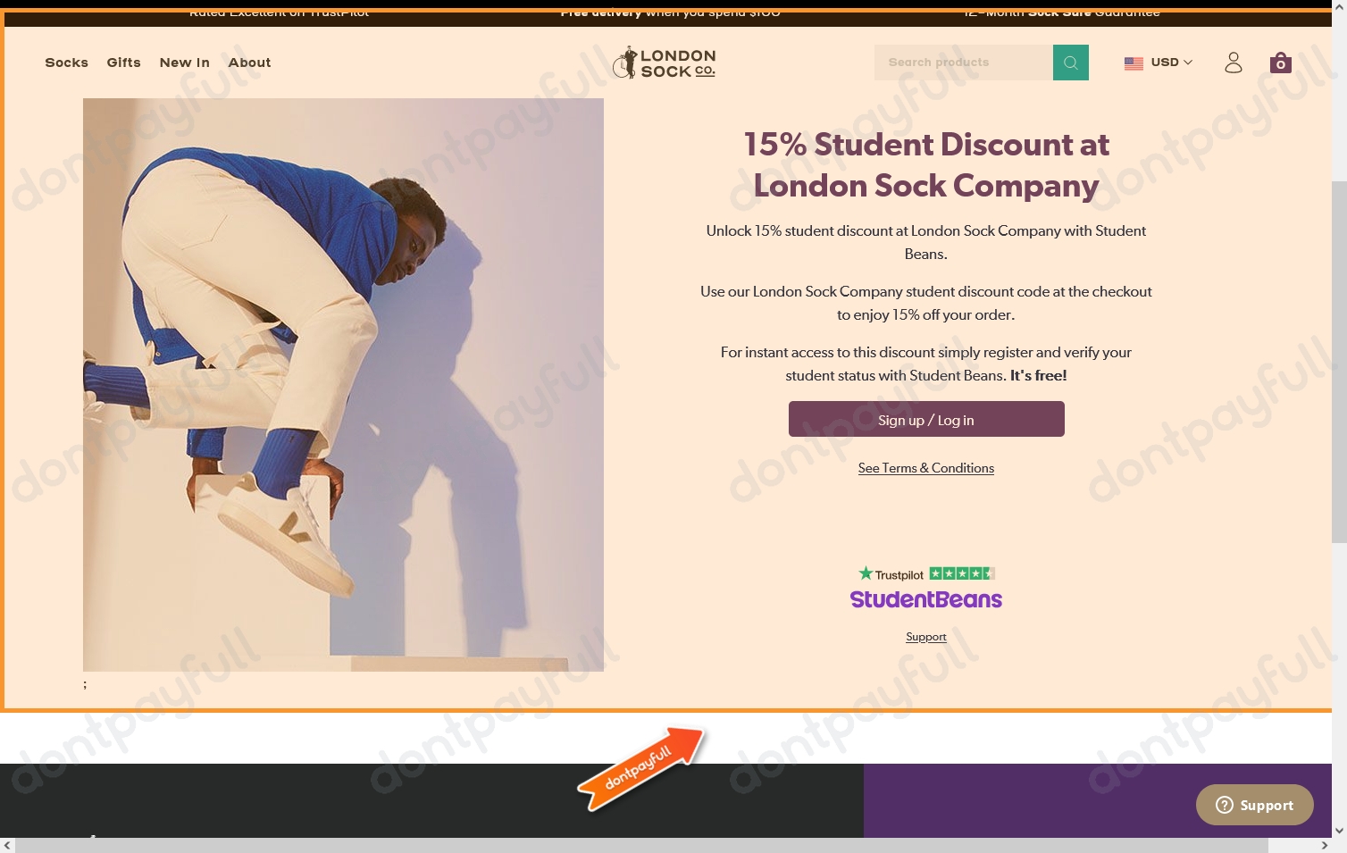 69 Off London Sock Company Discount Codes August 2024