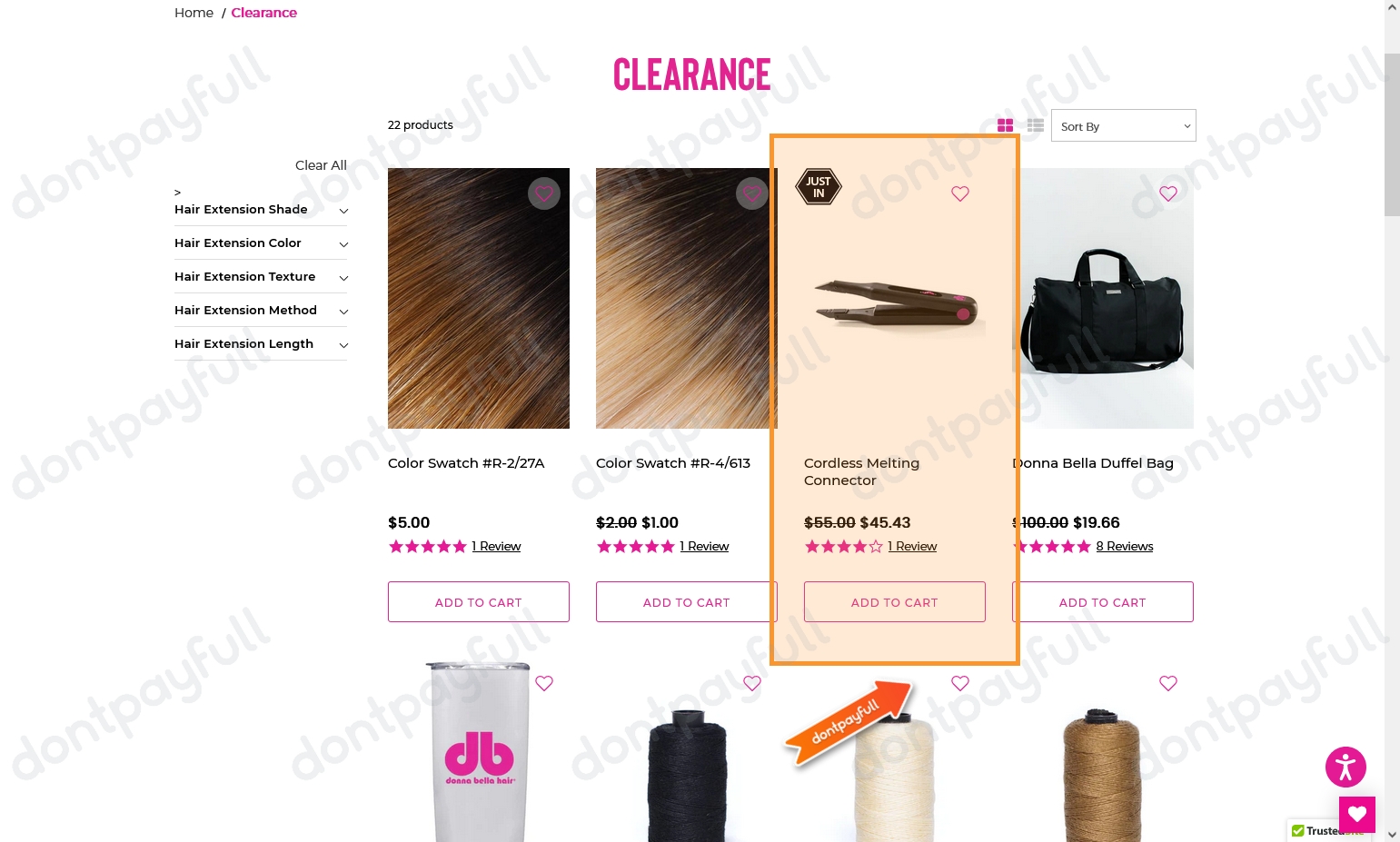 80 Off Donna Bella Hair Coupon 26 Active September 2023