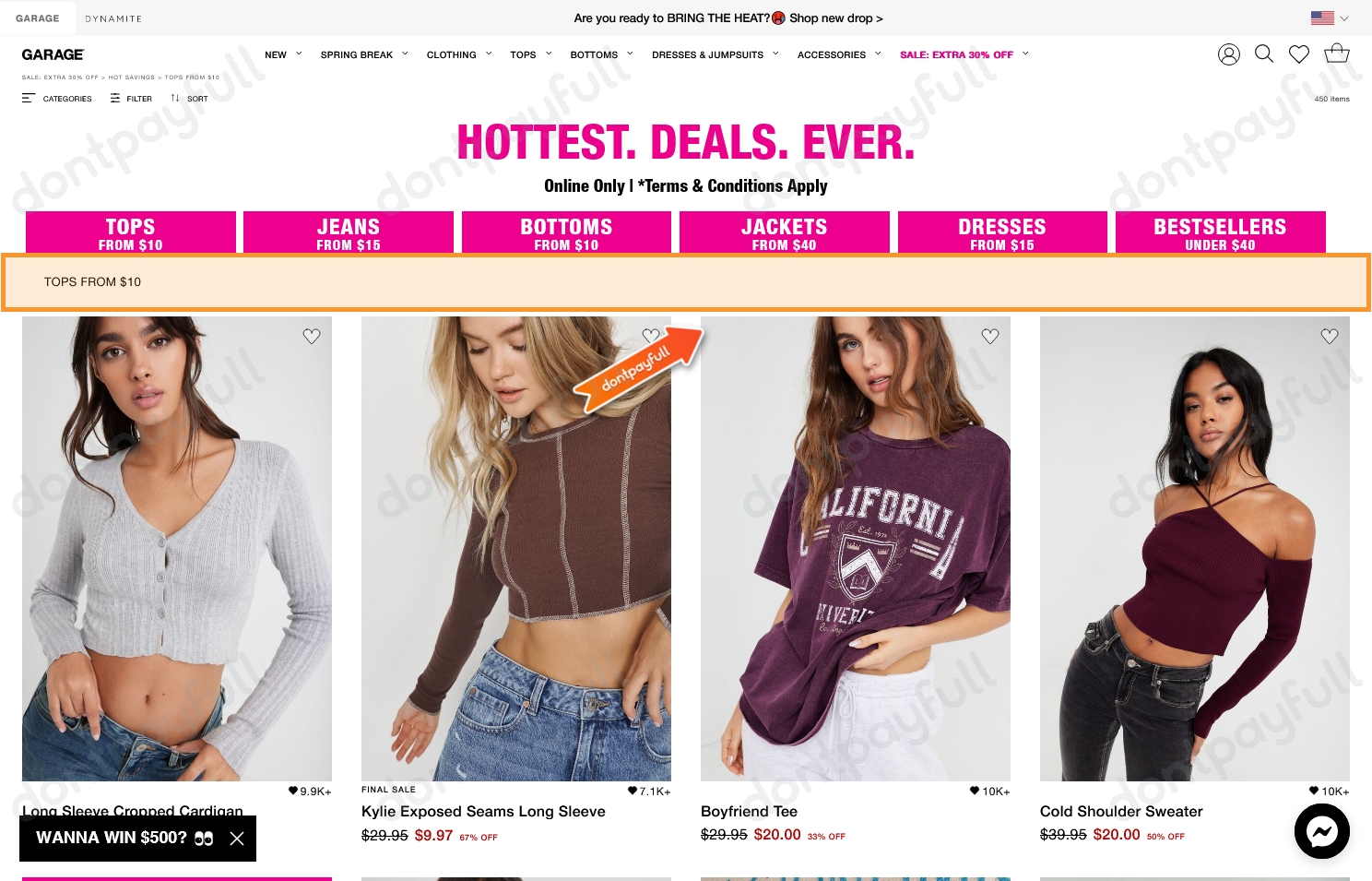 83% Off Garage Clothing Promo Code, Coupons - April 2023