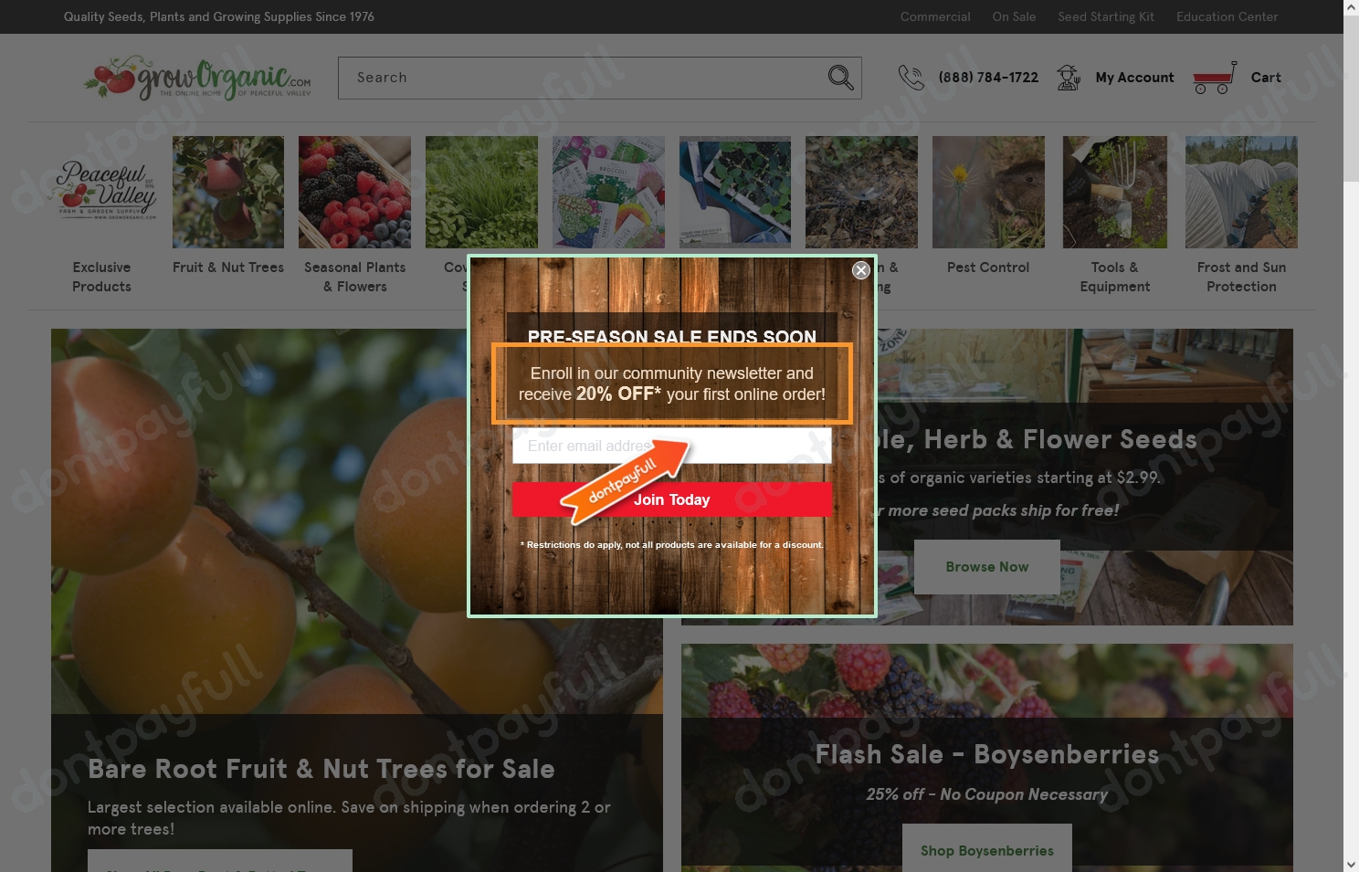 60 off grow organic coupon code september 2023