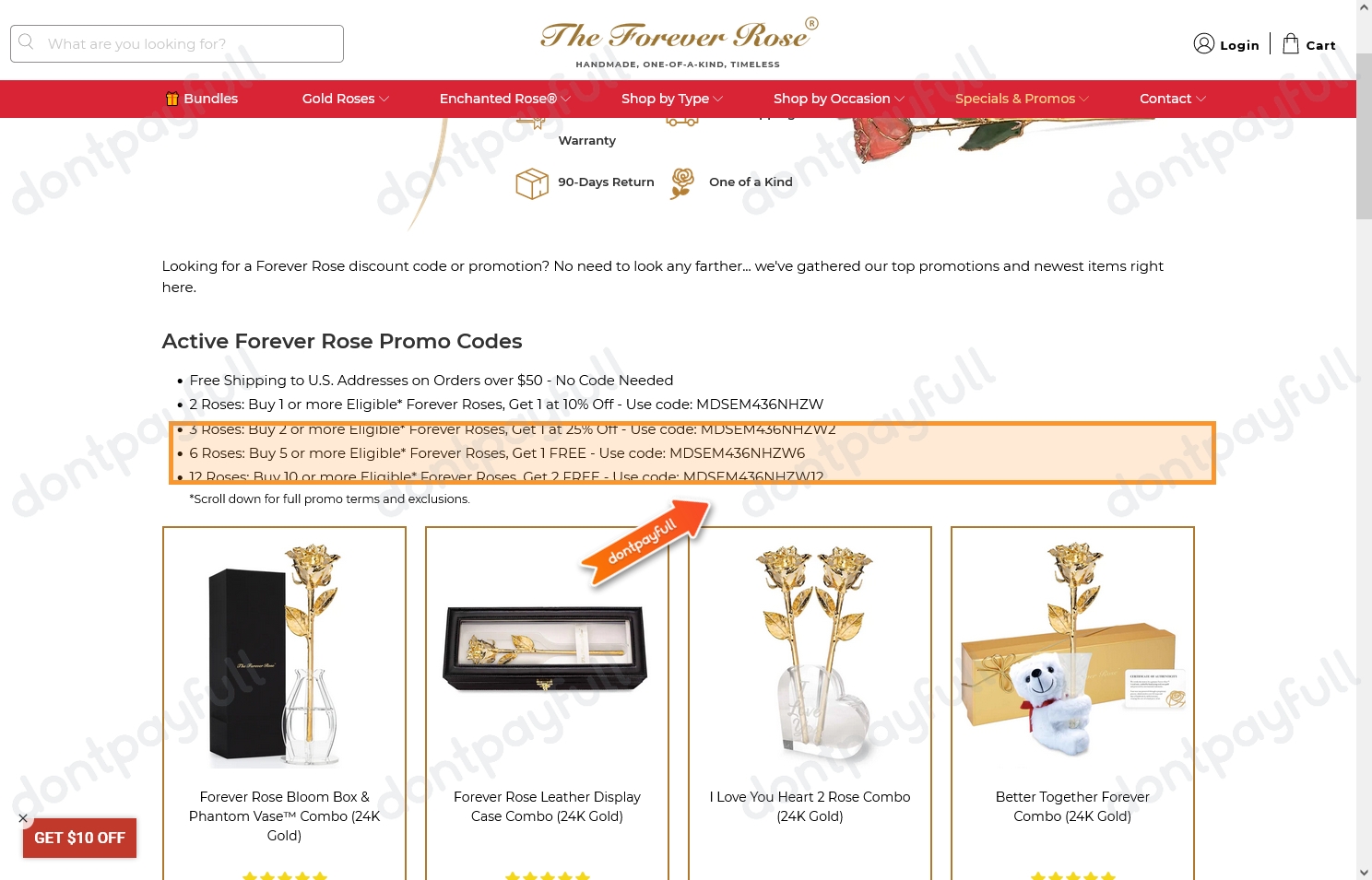 25 Off The Forever Rose Discount Codes, September 2024