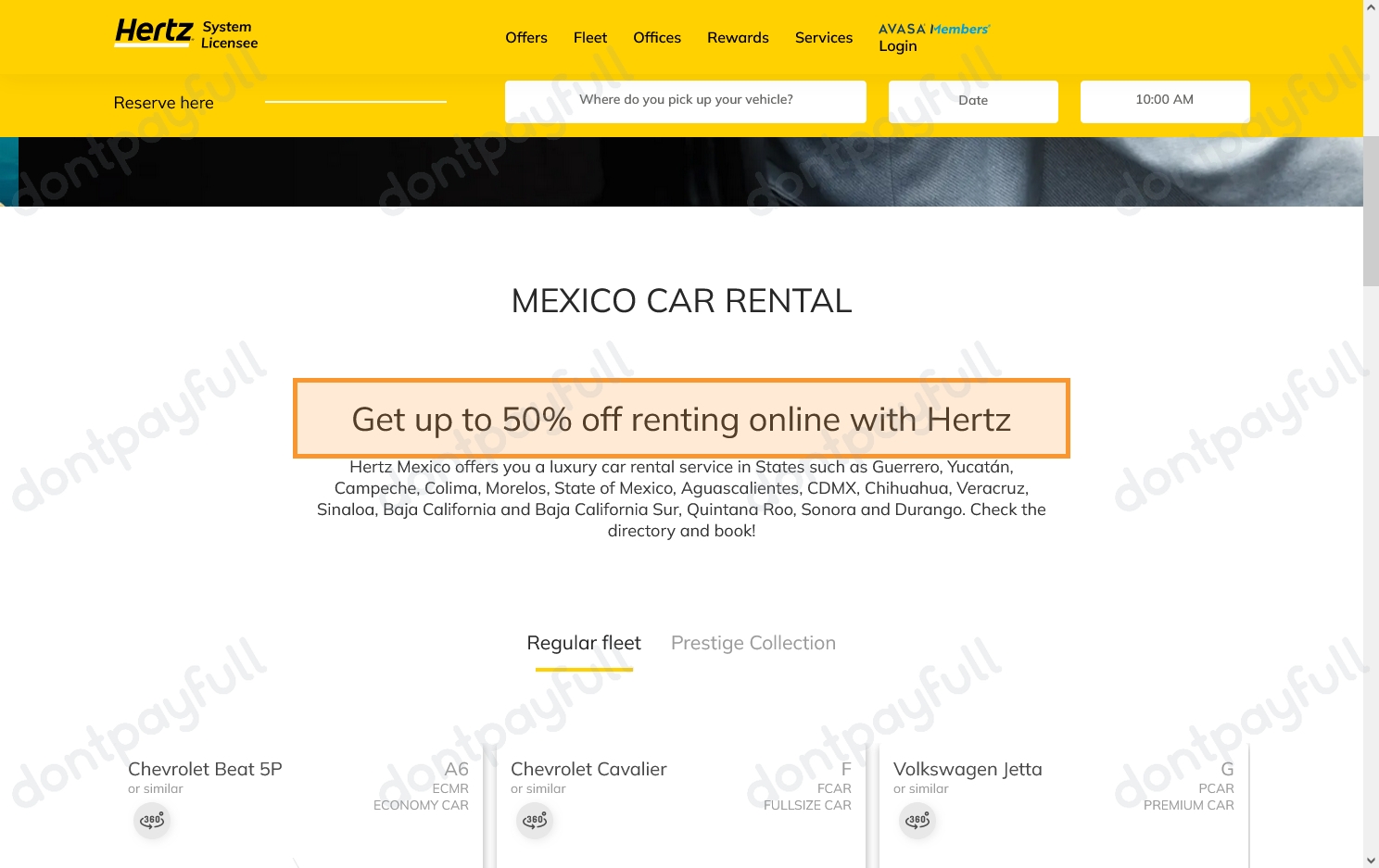 50 Off Hertz Mexico PROMO CODE ⇨ (2 ACTIVE) July 2023