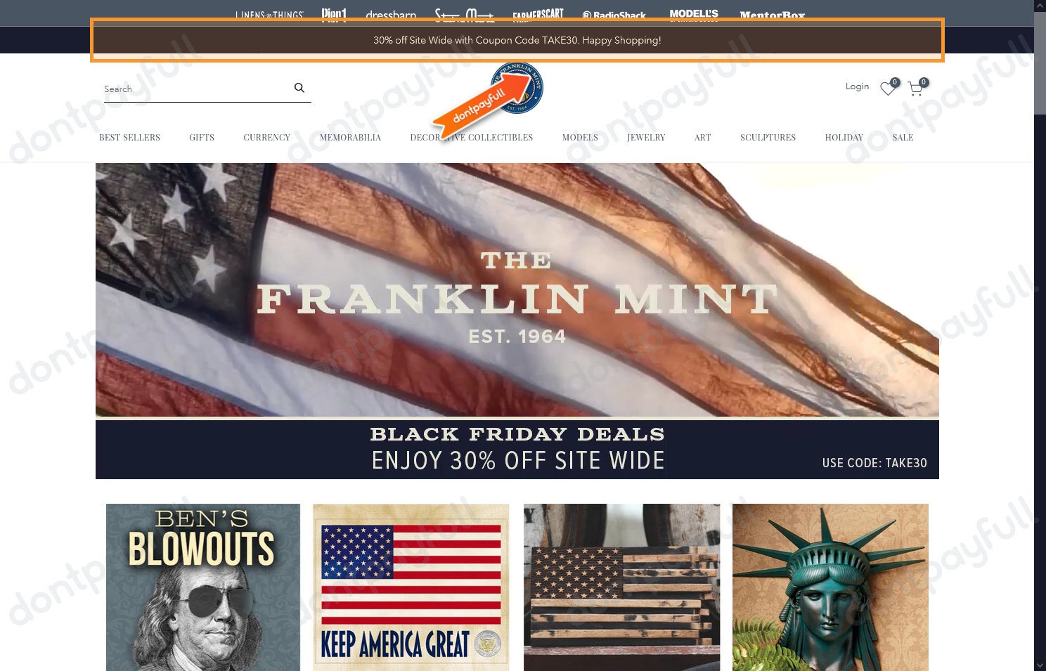 30 Off The Franklin Mint COUPON CODES ⇨ October 2024