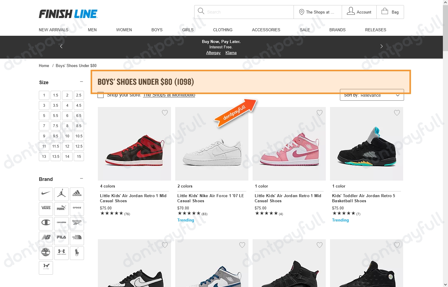 70 Off Finish Line COUPON ⇨ (50 ACTIVE) March 2024