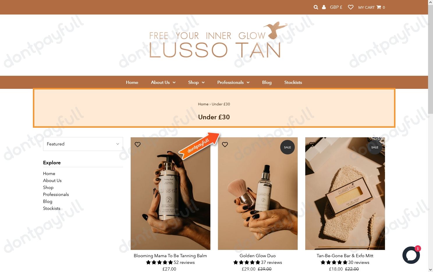30 Off Lusso Tan DISCOUNT CODE (19 Active) June 2024