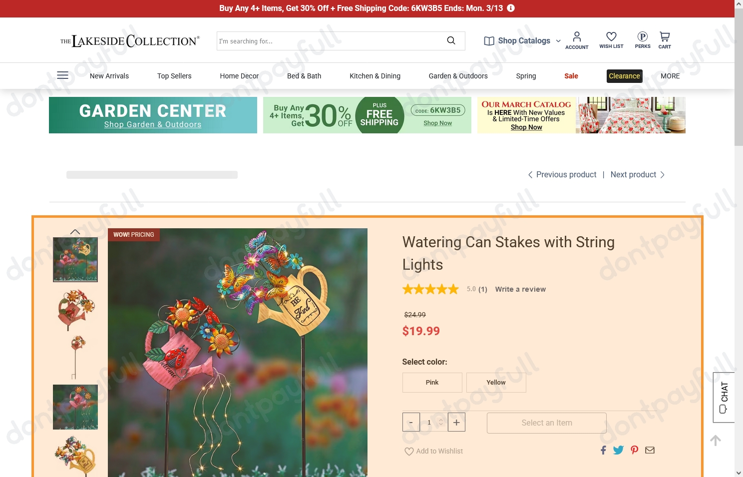 75 Off Lakeside Collection Promo Code, Coupons 2024