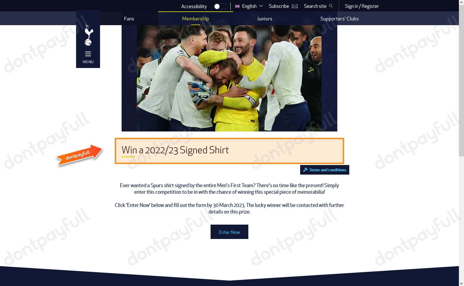 7 Tottenham Hotspur Promo Codes, Coupon Codes