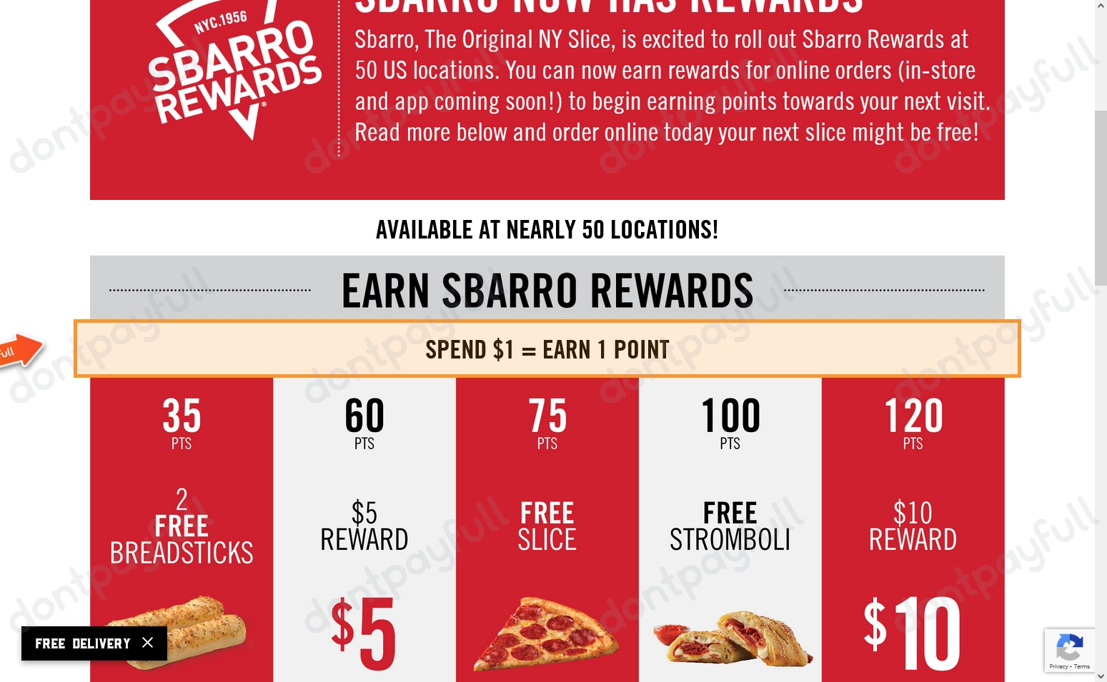 7 Sbarro Coupons, Coupon Codes - November 2023