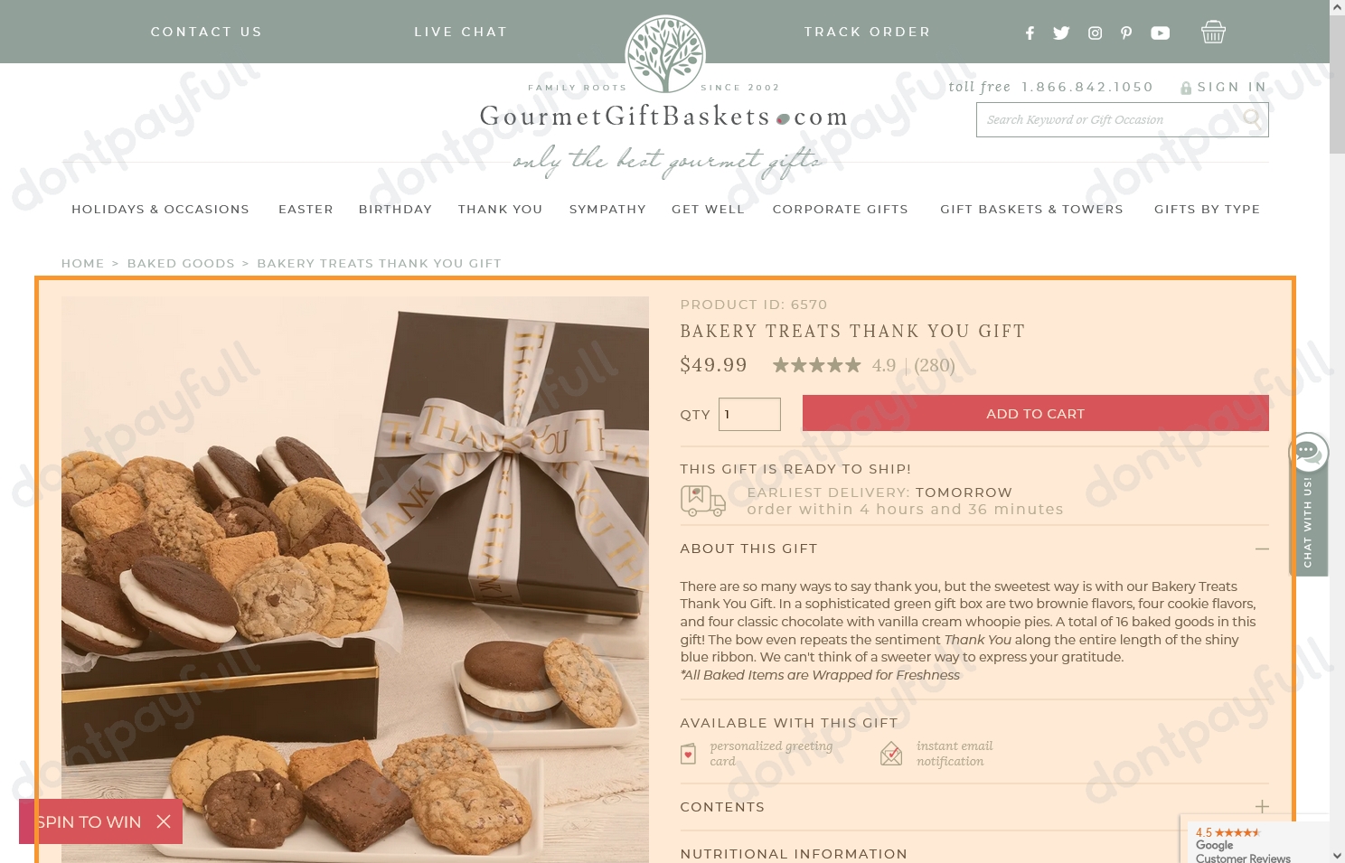 Gourmet Gift Baskets Coupon