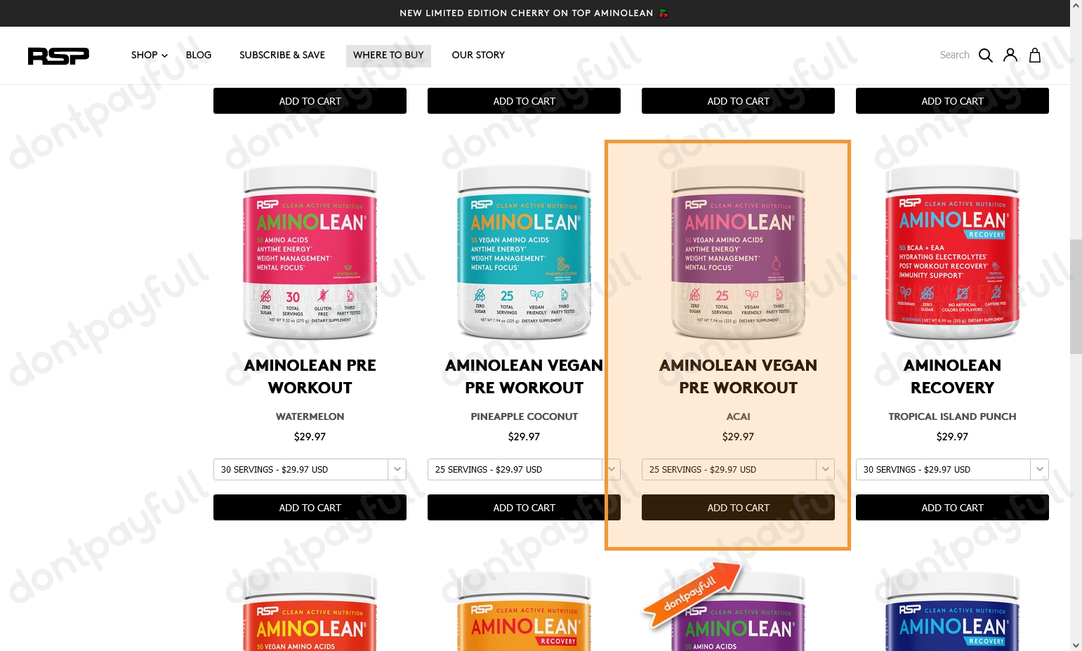 30 Off RSP NUTRITION DISCOUNT CODE, February 2024