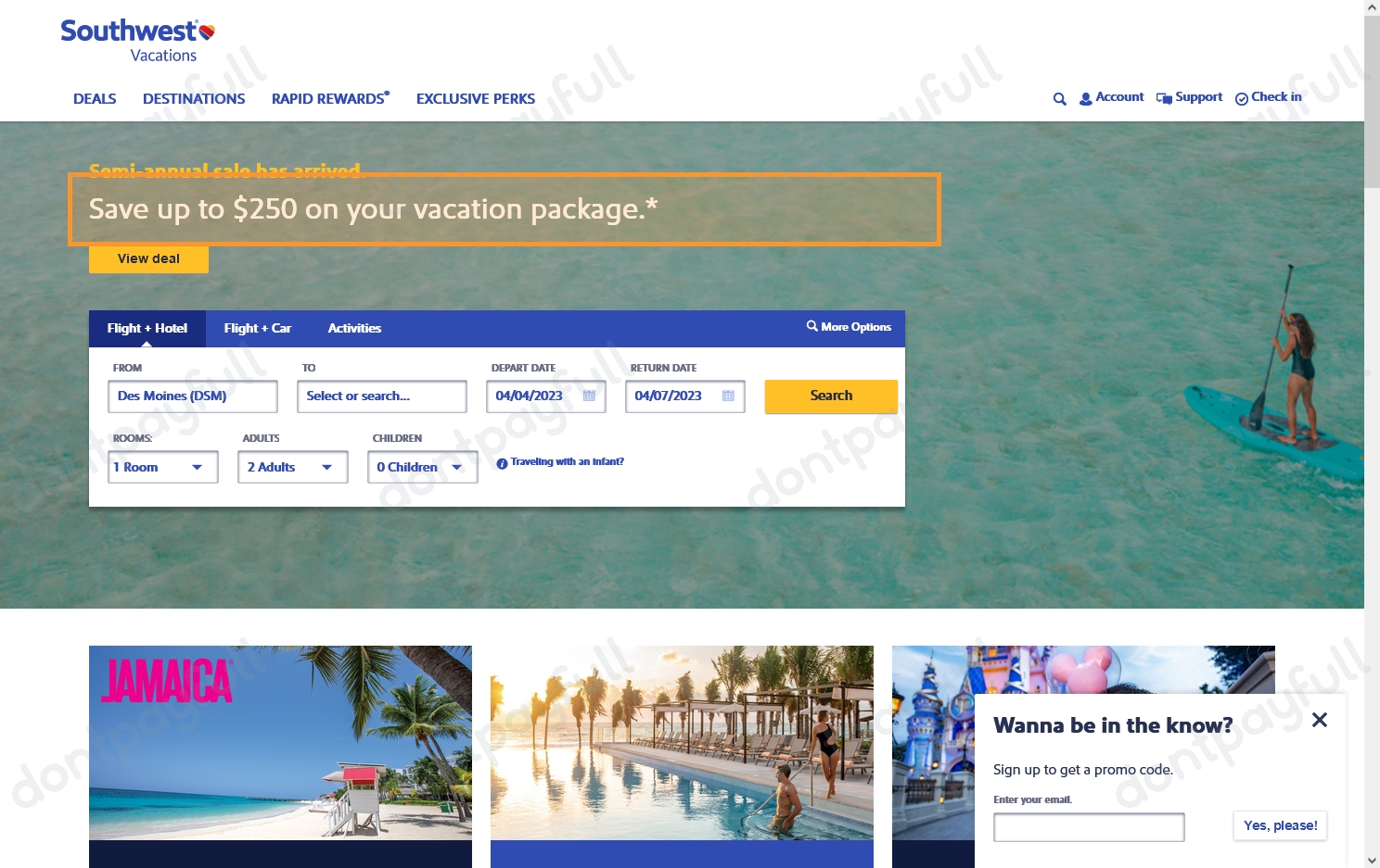 60 Off Southwest Vacations PROMO CODE ⇨ March 2024