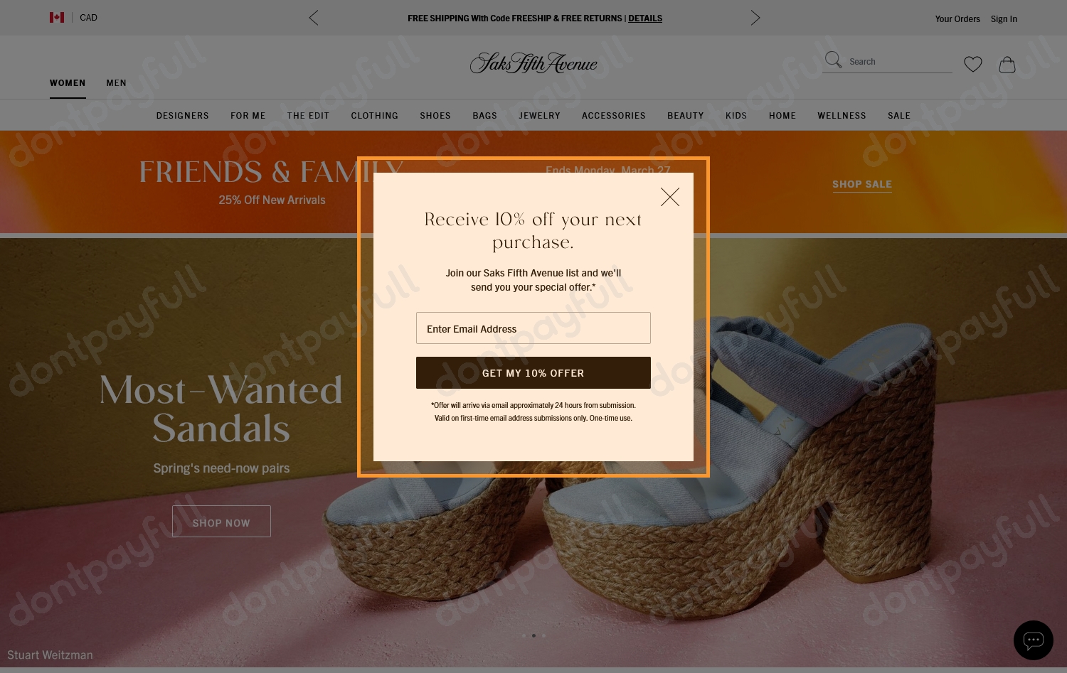 70 Off Saks Fifth Avenue CA PROMO CODE ⇨ July 2023