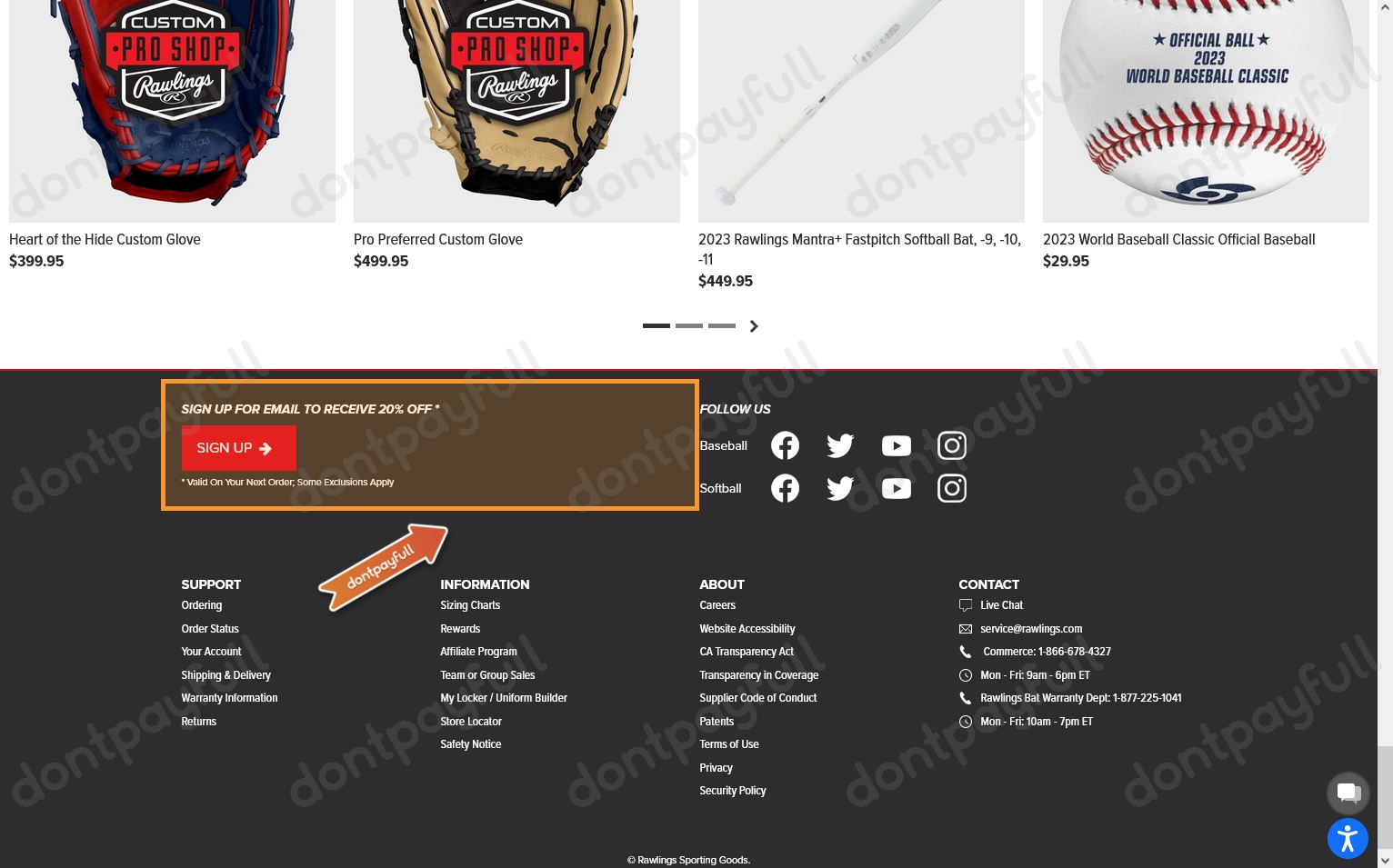 85 Off Rawlings Coupon Code, Discount Codes Mar 2025