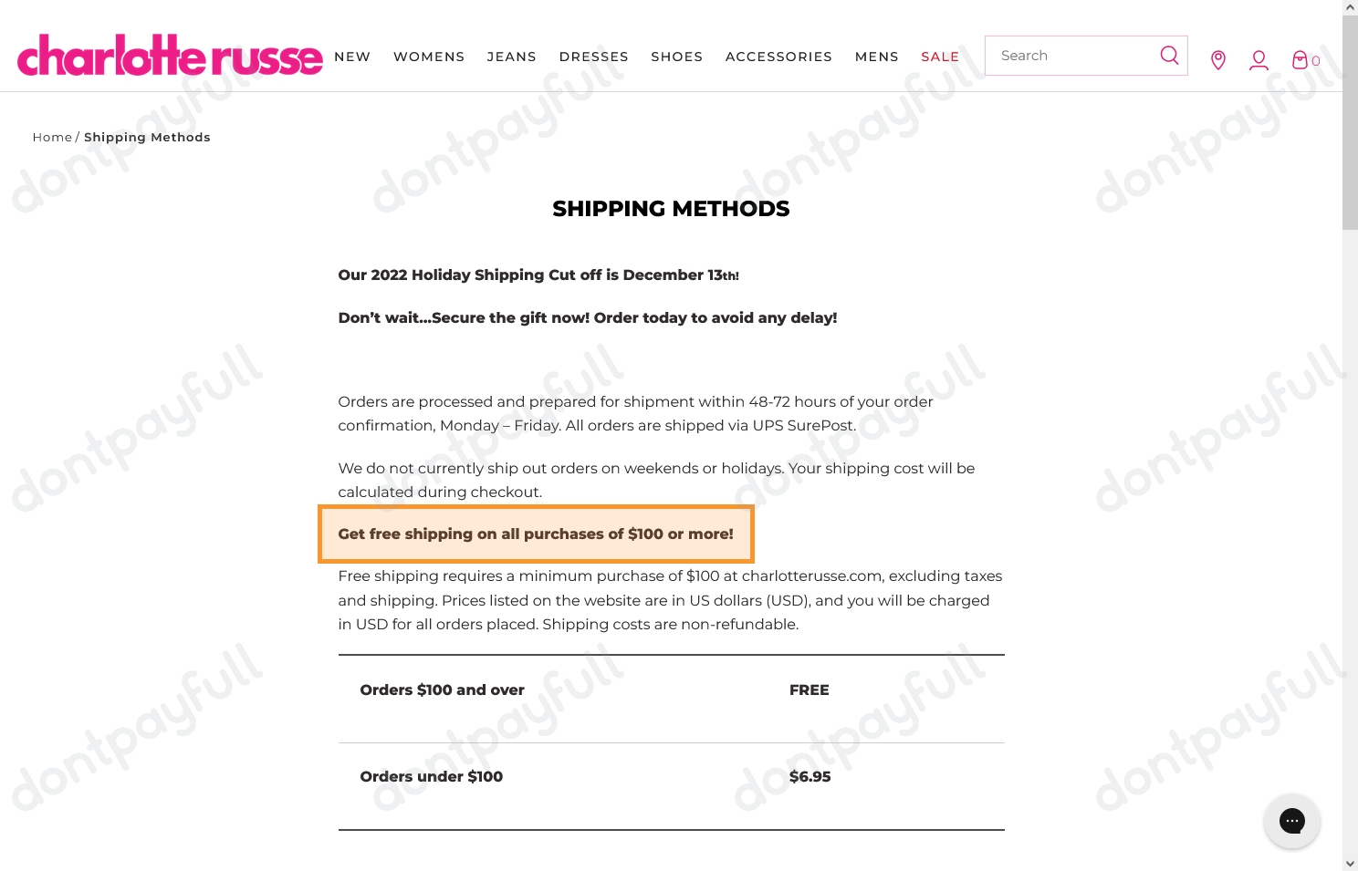 60% Off Charlotte Russe Coupon, Discount Codes - July 2023
