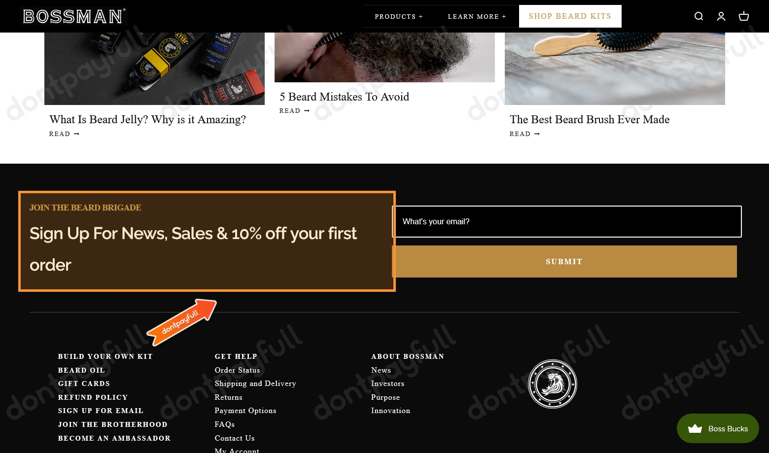 35 Off Bossman Brand Discount Codes, September 2024