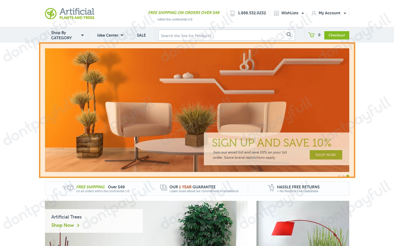 60 Off Artificial Plants and Trees COUPON ⇨ September 2023