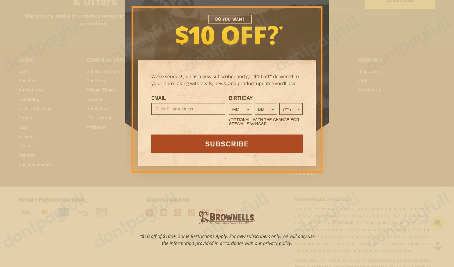 98 Off Brownells Coupon Code, Coupons February 2024