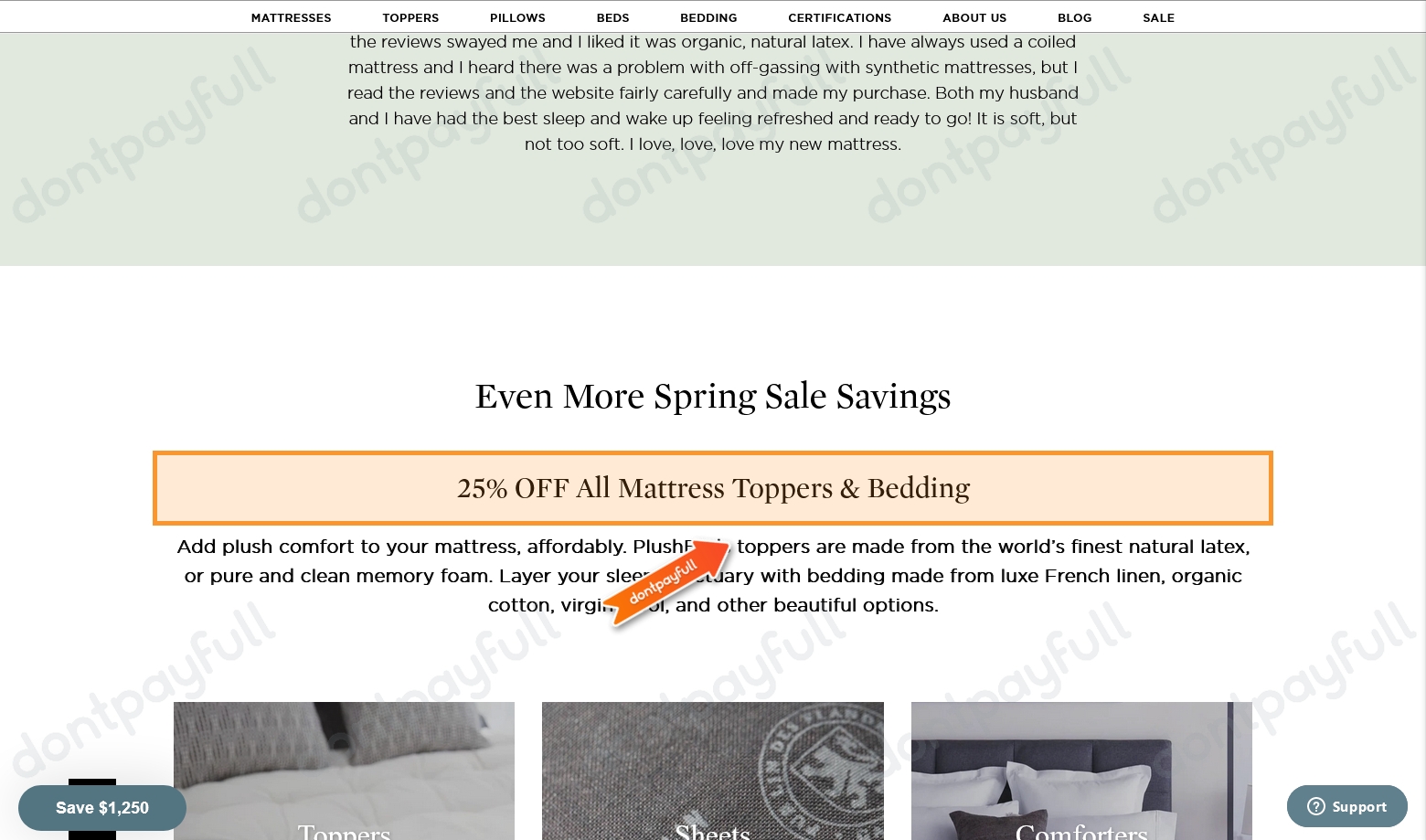 50 Off Plush Beds Coupons, Discount Codes August 2024