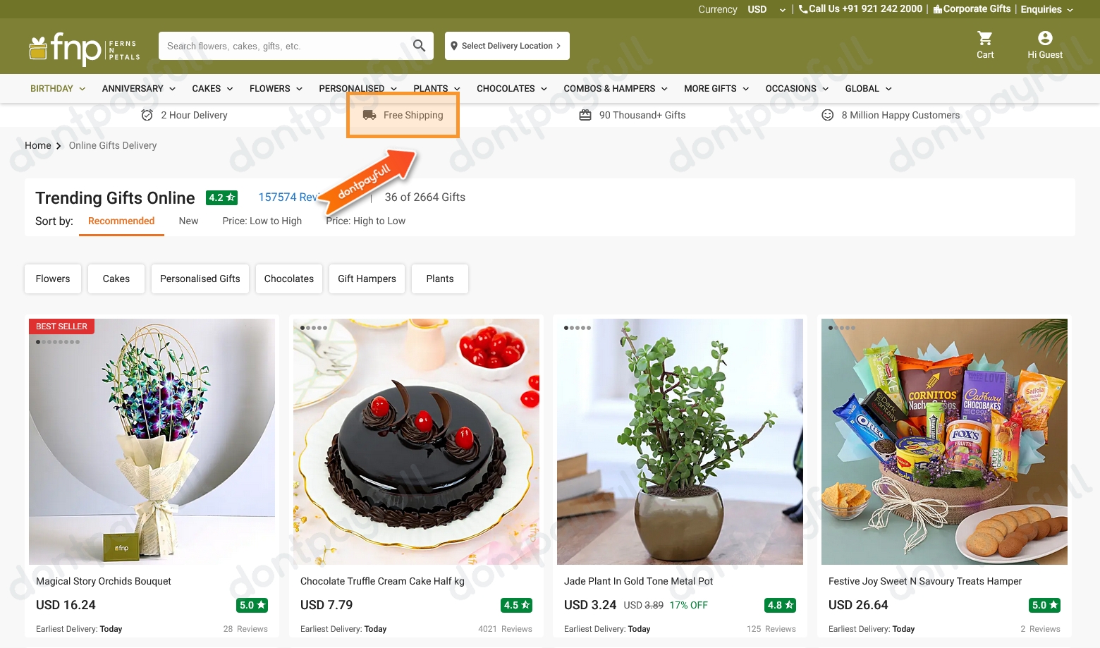 70 Off Ferns n Petals Coupon Code (36 Active) June 2024