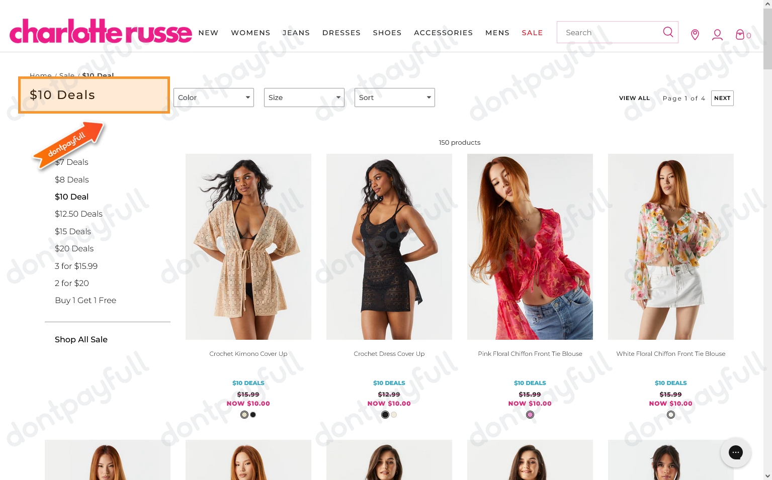 80 Off Charlotte Russe Coupon, Discount Codes Jan 2024