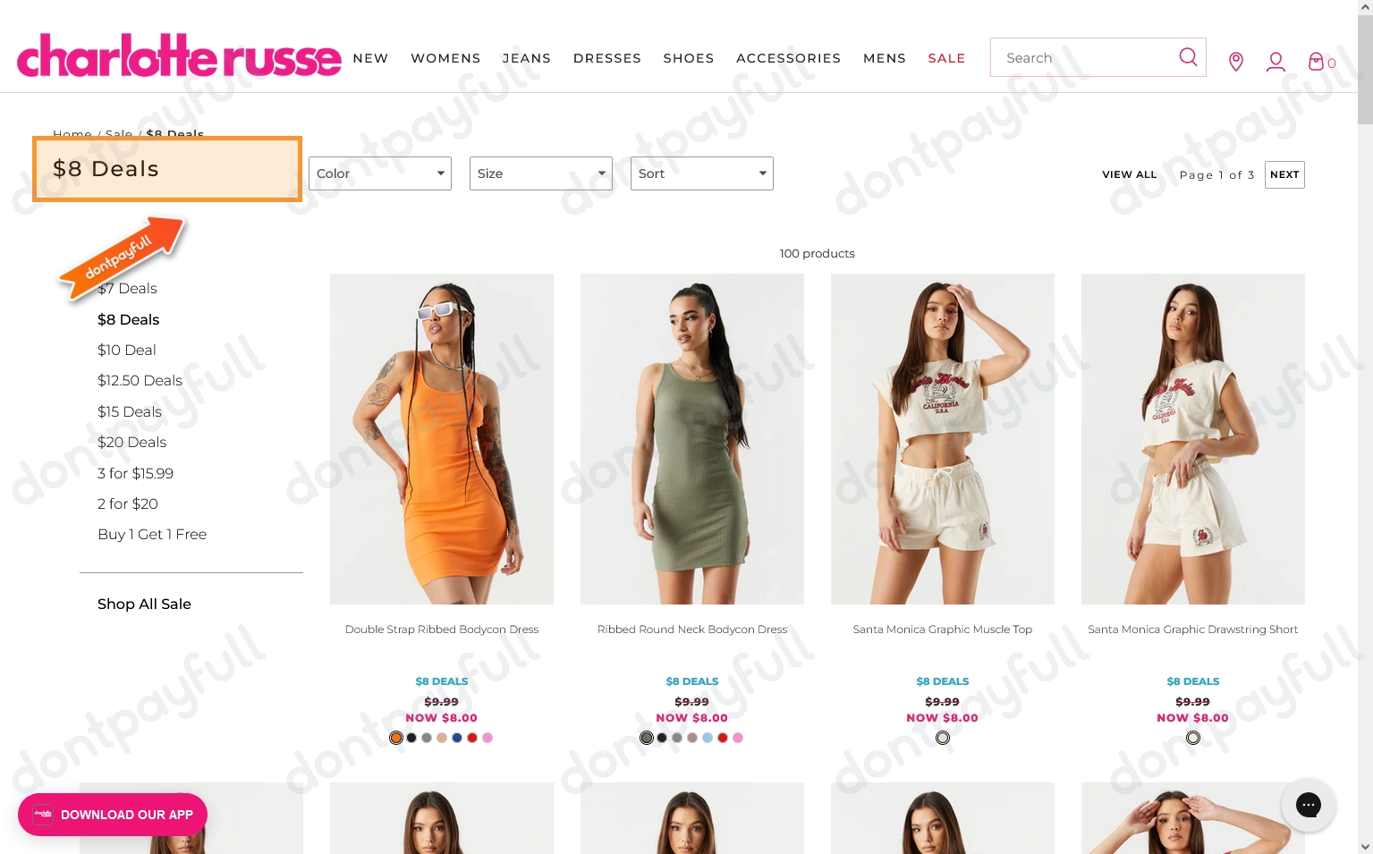 80 Off Charlotte Russe Coupon, Discount Codes Jan 2024
