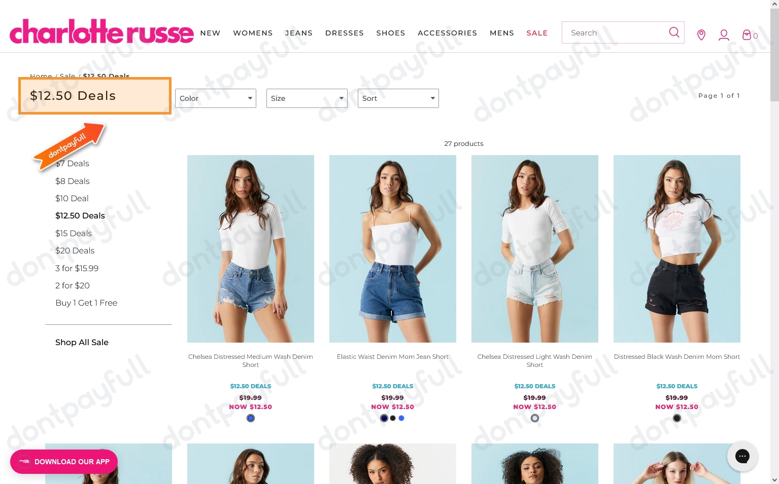 80 Off Charlotte Russe Coupon, Discount Codes Jan 2024