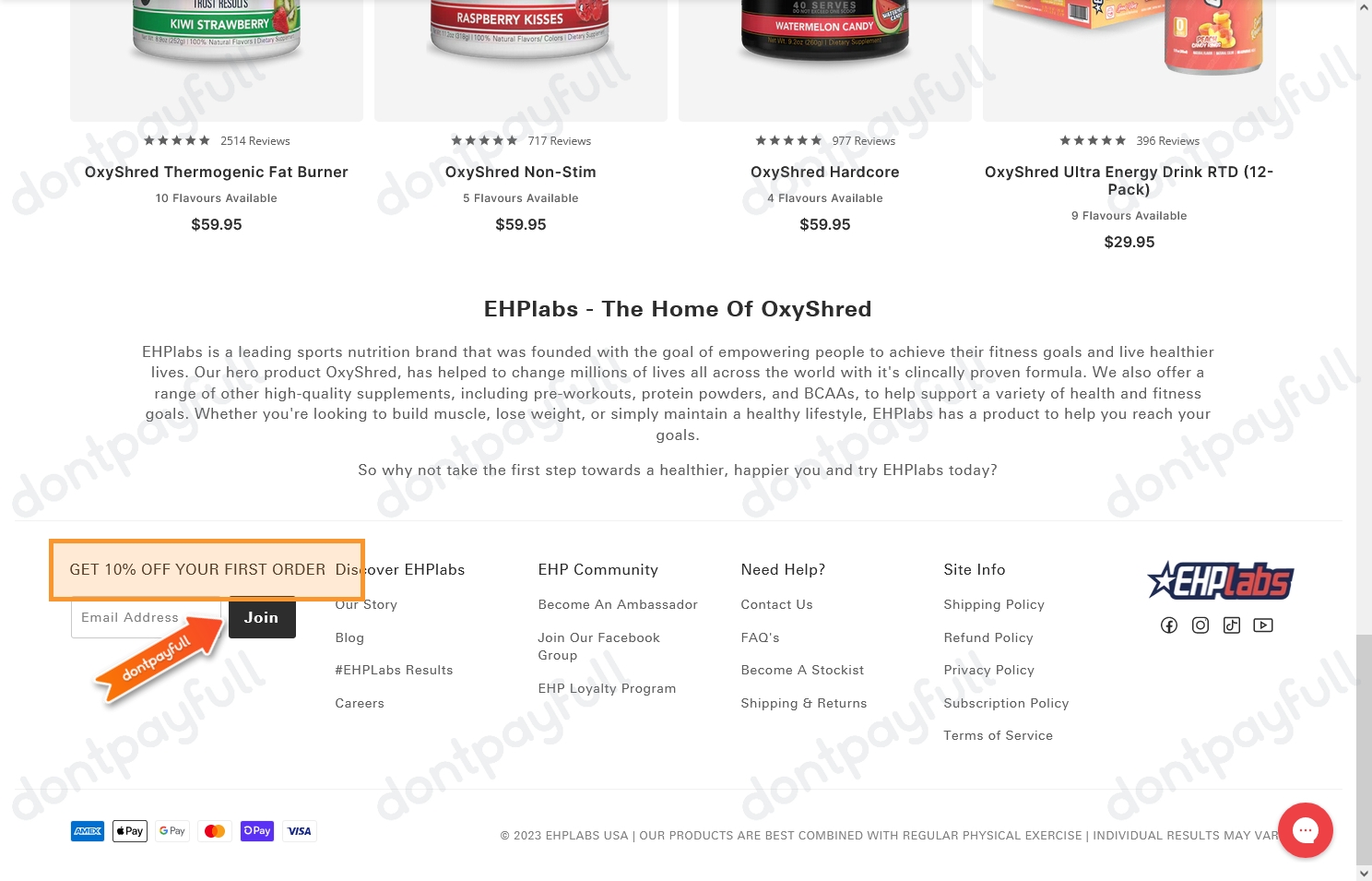 62 Off EHP Labs DISCOUNT CODES ⇨ September 2024