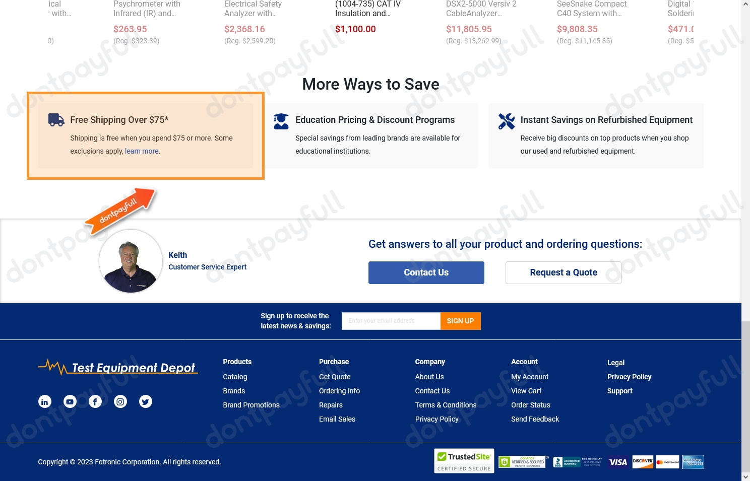 70 Off Test Equipment Depot COUPONS ⇨ October 2024